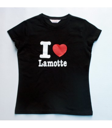 T shirt "I love Lamotte"